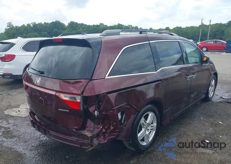 2013 Honda Odyssey Touring/Touring Elite из США, поврежденный, VIN 5FNRL5H98DB035570